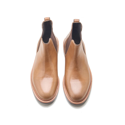 Tomahawk – Chelsea Boot – Natural Horween Chromexcel