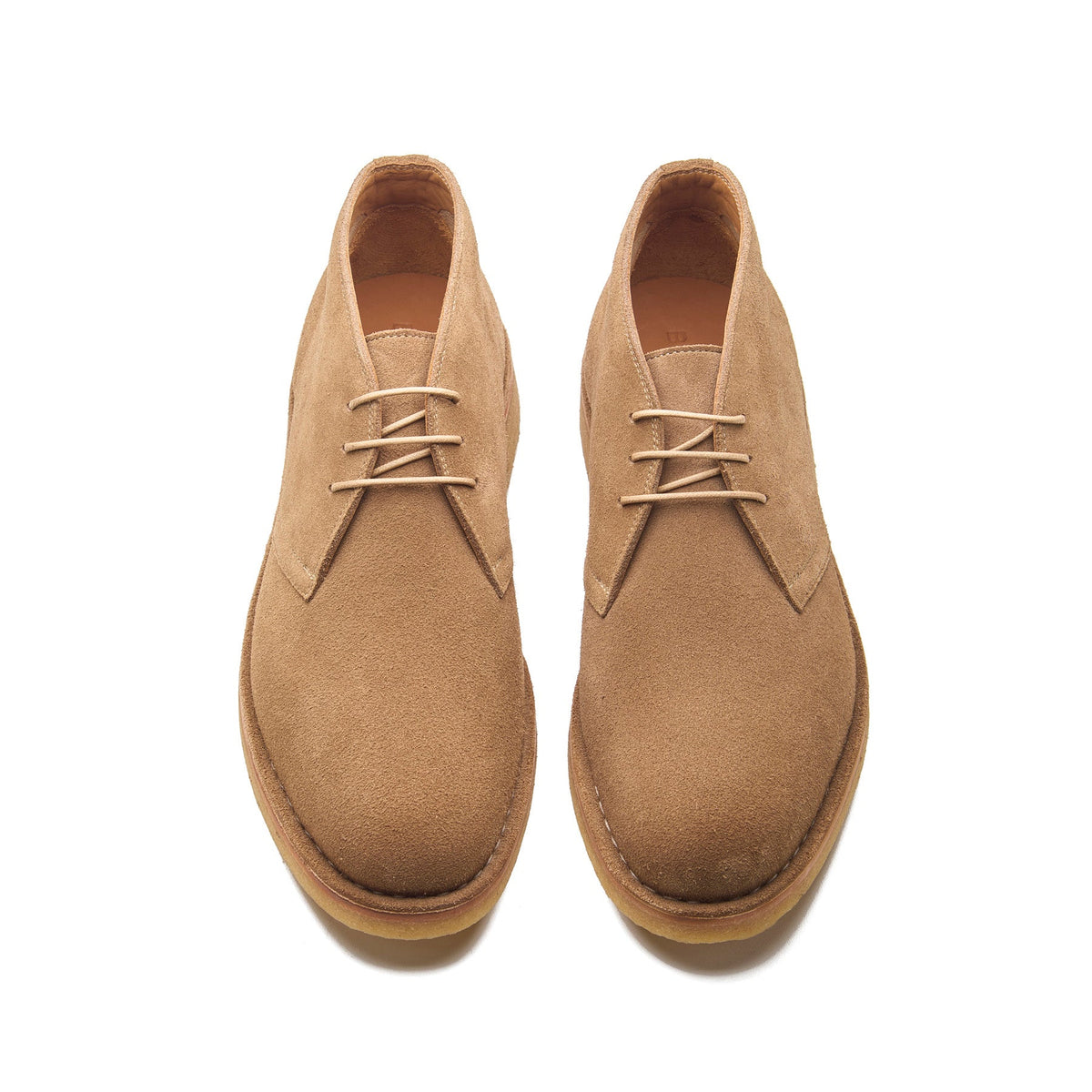 Kingston – Desert Boot – Beige Kudu Reverse Suede