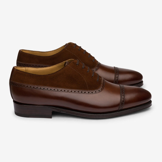 Balmoral Oxford - Dark Brown - Zip Last - MTO