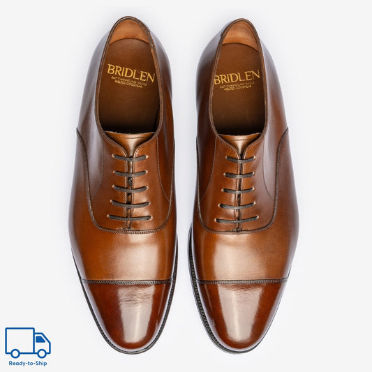 Straight Tip Oxford - Brown - Zip Last - RTW