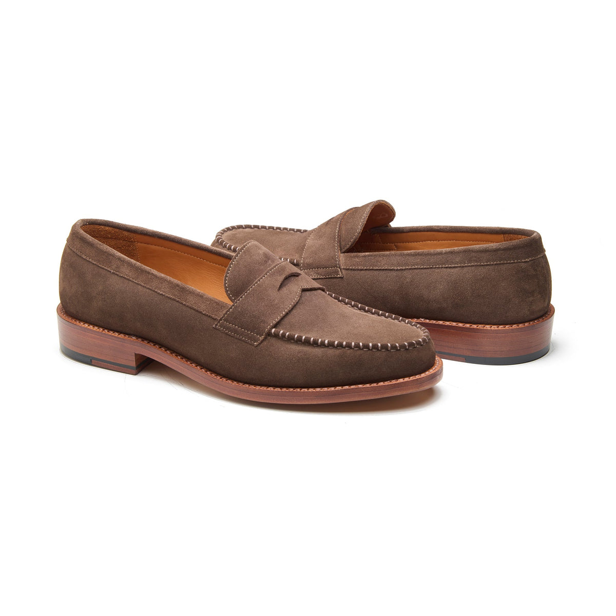 Boston – Penny Loafer – Flint Go Rain Suede