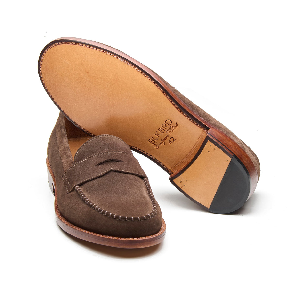 Boston – Penny Loafer – Flint Go Rain Suede