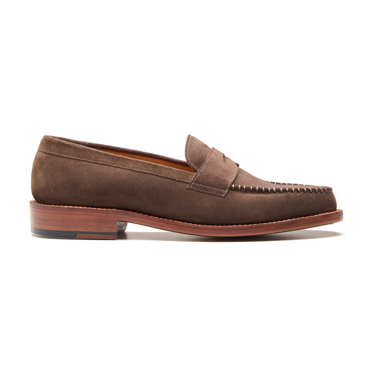 Boston – Penny Loafer – Flint Go Rain Suede