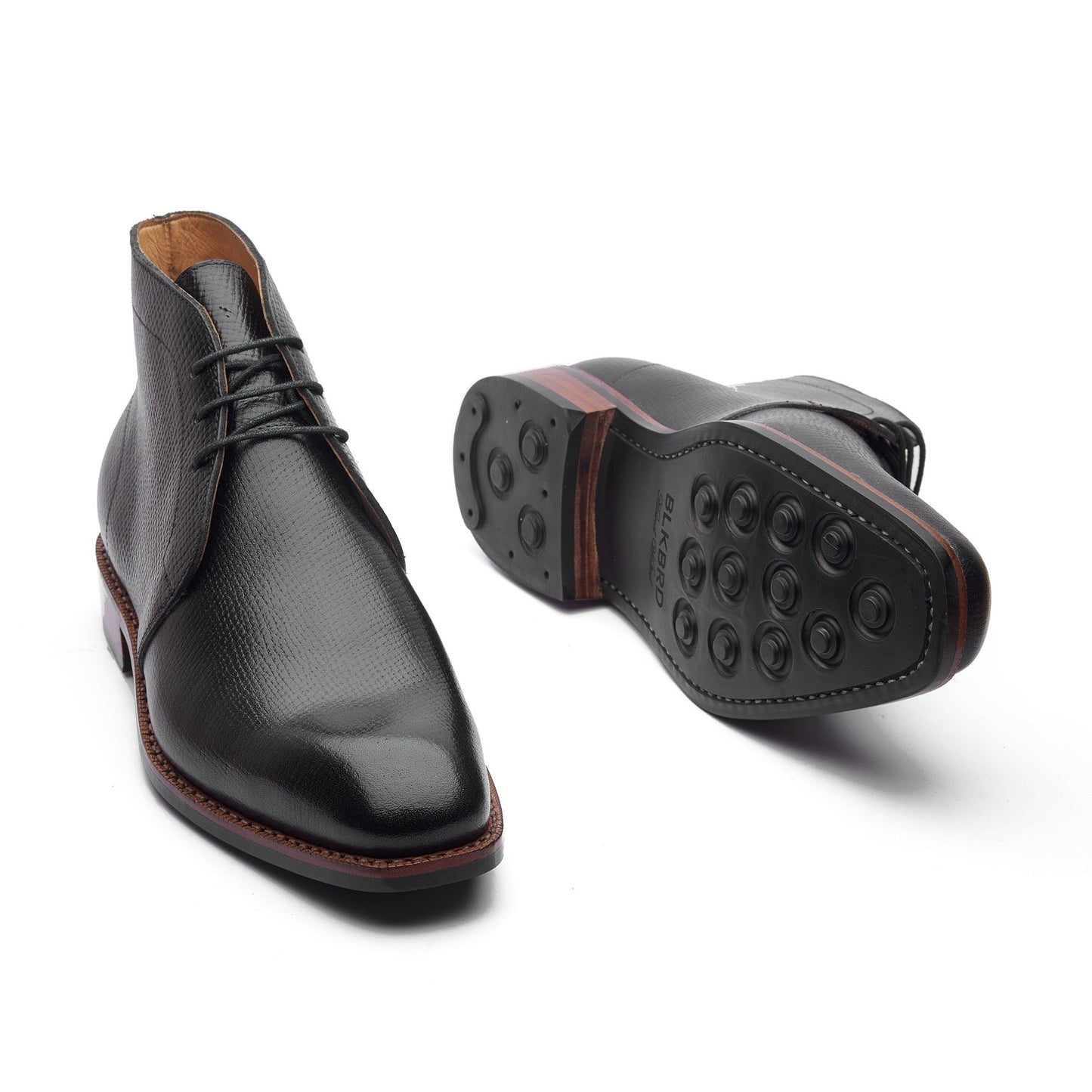 McClure - Chukka Boot - Black Hatch Grain