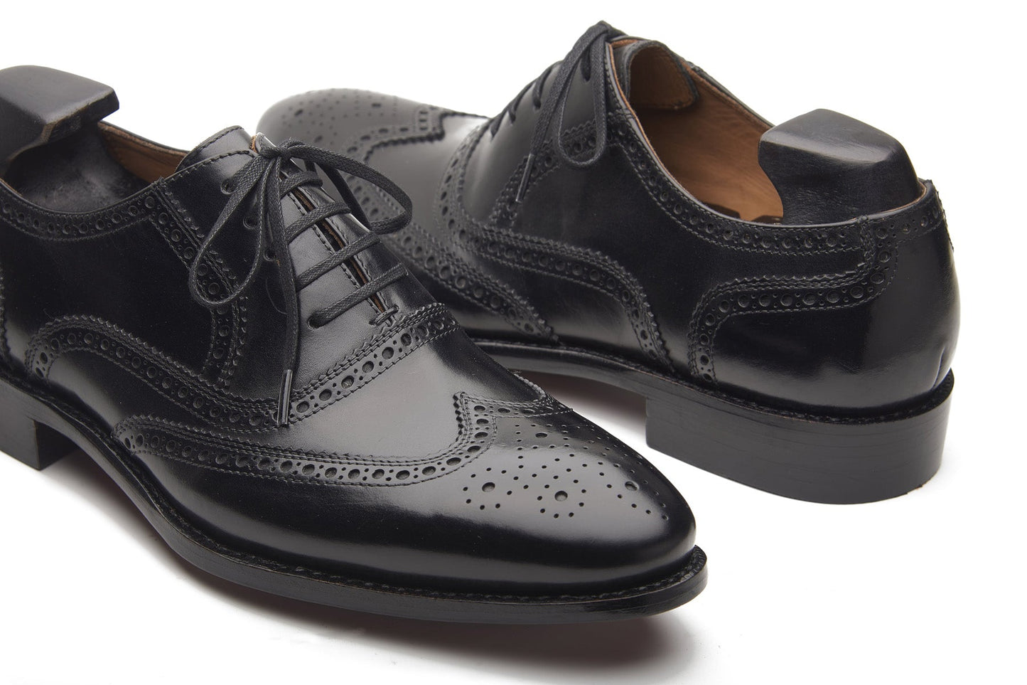 Marcell - Full Brogue Oxford - Black Calf