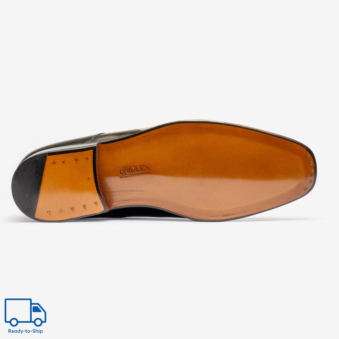 Derby uni - Noir - Char Last - Prêt-à-porter