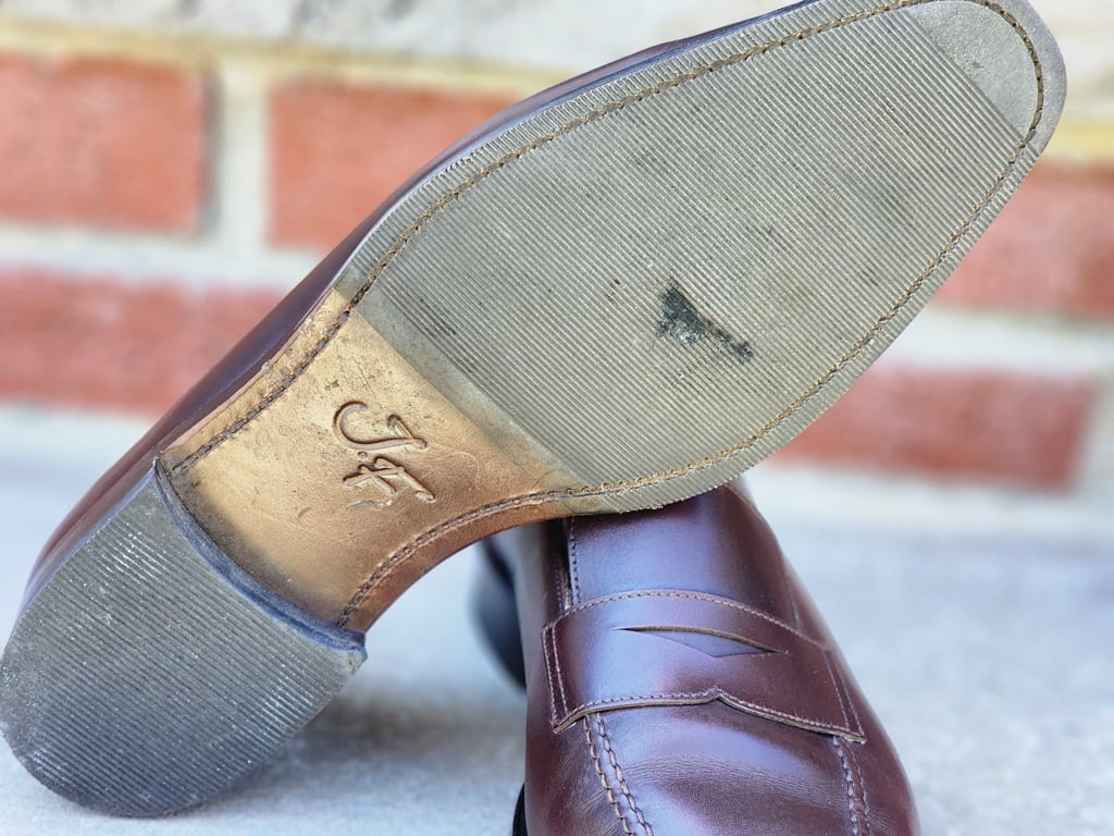 J.FitzPatrick / Brown Penny Loafers image 4