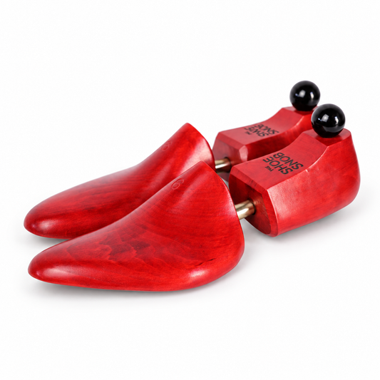 Hormas de viaje para zapatos - Plástico rojo