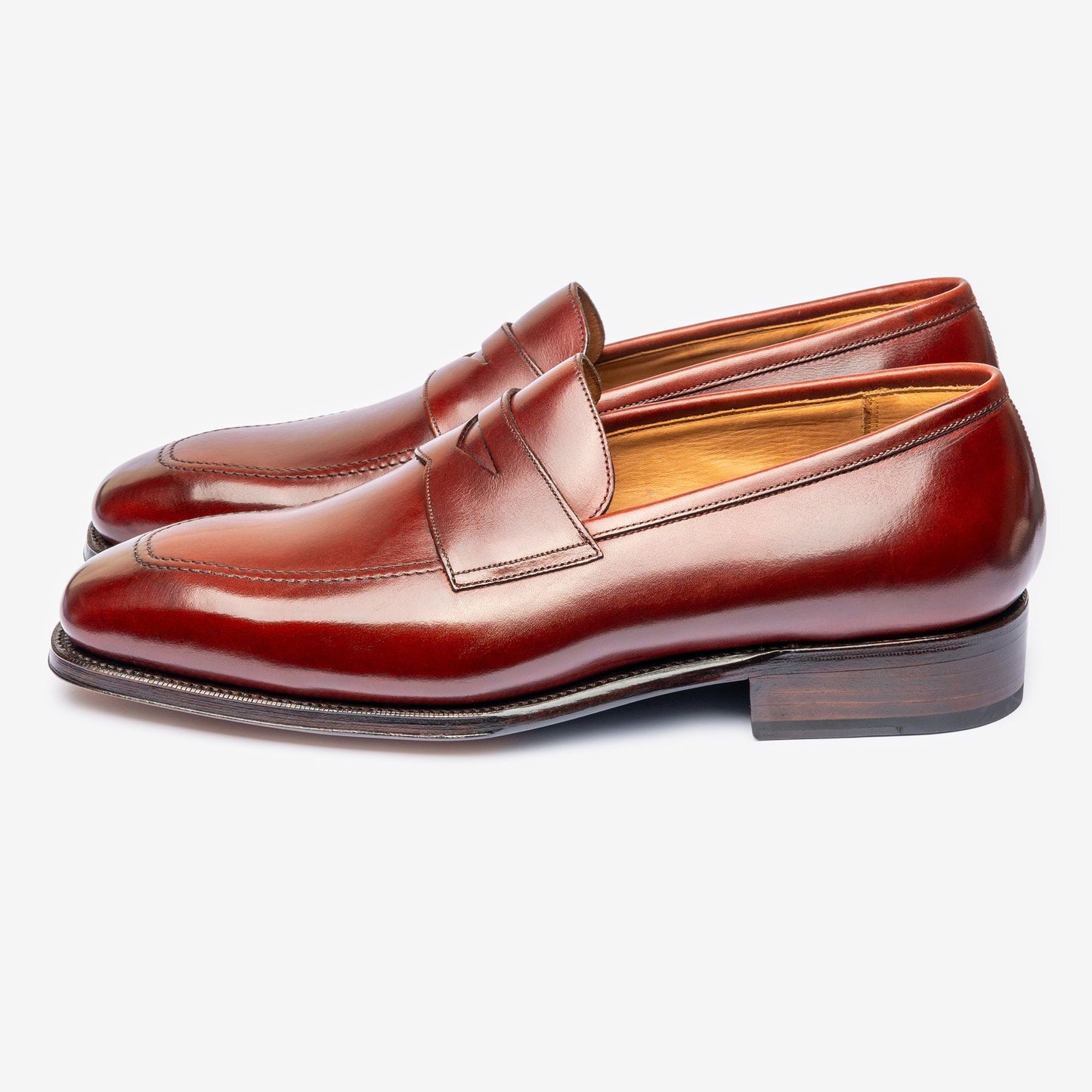 Penny Loafer - Burgundy - Deer Last - MTO