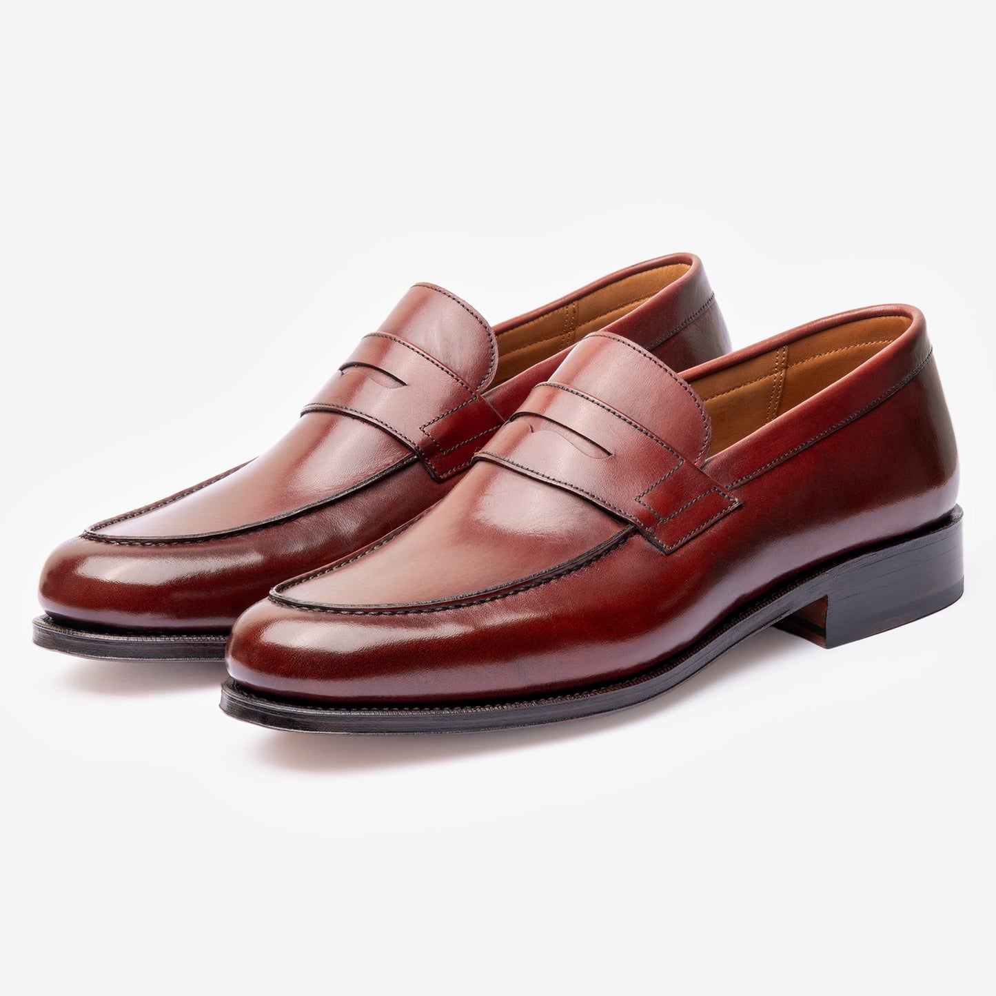 Penny Loafer - Burgundy - Trophy Last - MTO