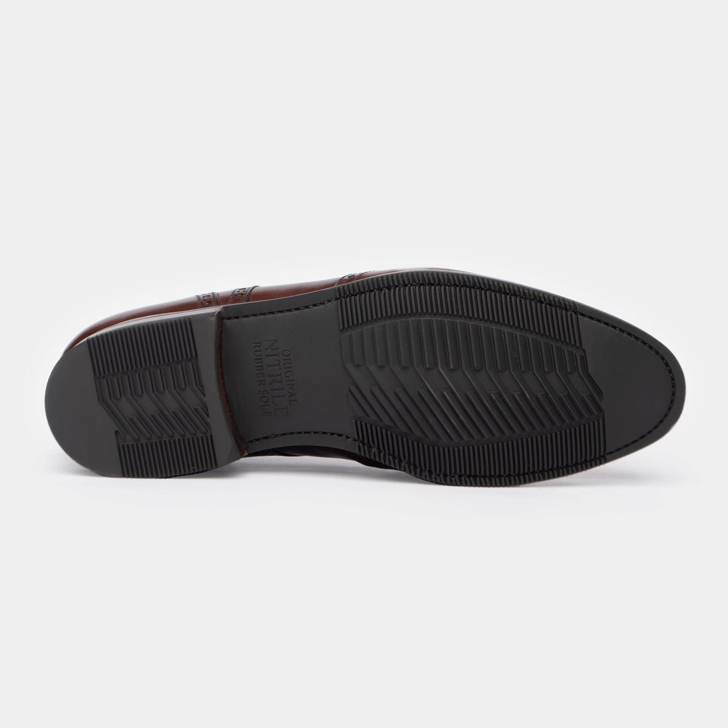 Punch Cap Oxford - Brown - Rui Last - Rubber Sole - MTO