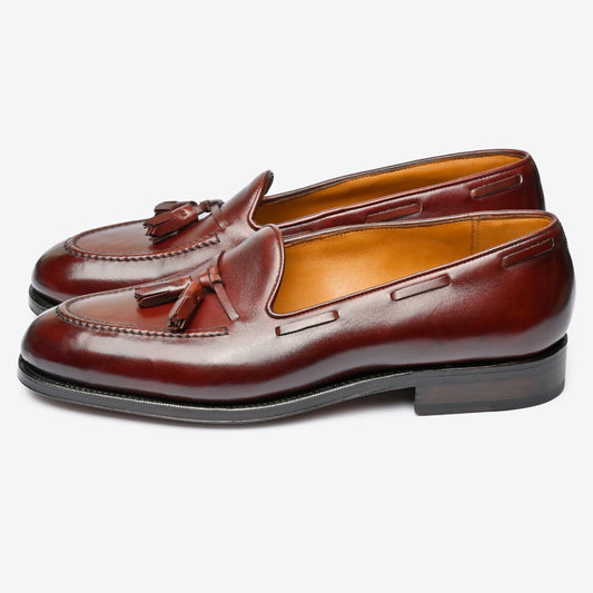 Ivy Loafer - Burgundy - Rufer Last - MTO