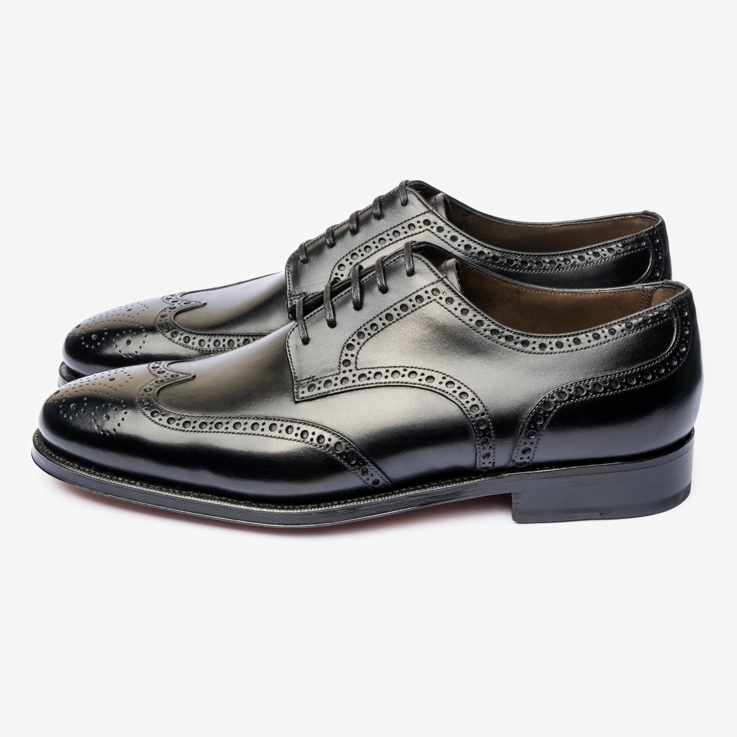 Wingtip Derby - Black - Zip Last - MTO