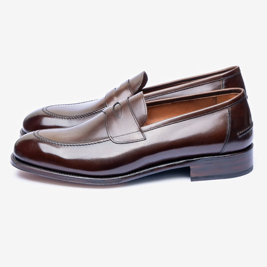 Penny Loafer II - Bitter Choco - Rufer Last - MTO