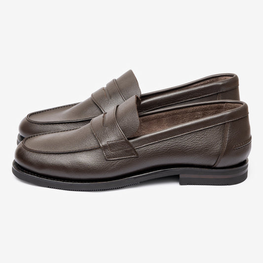 Unlined Moccasin Loafer - Mokka - Armin Last - MTO