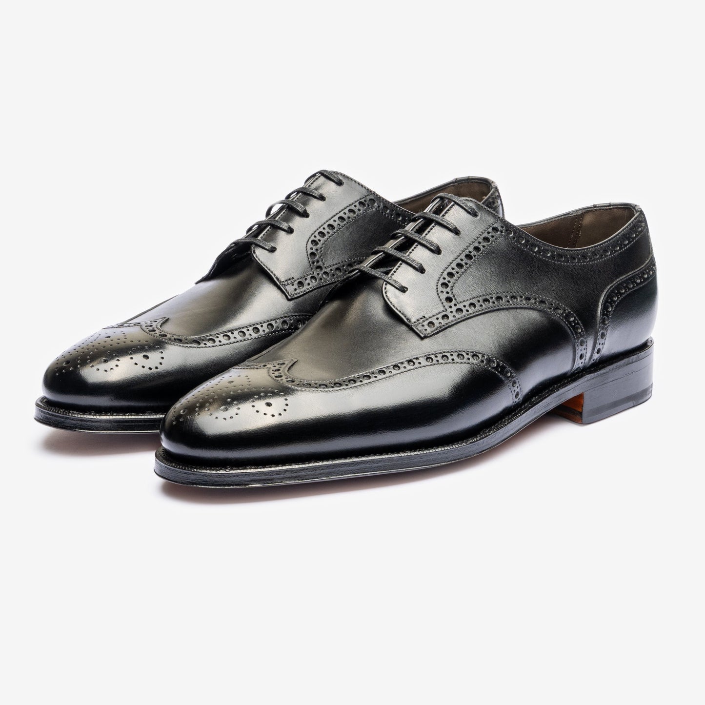 Wingtip Derby - Black - Zip Last - MTO