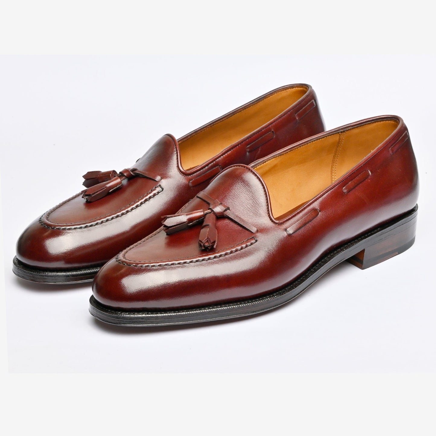 Ivy Loafer - Burgundy - Rufer Last - MTO