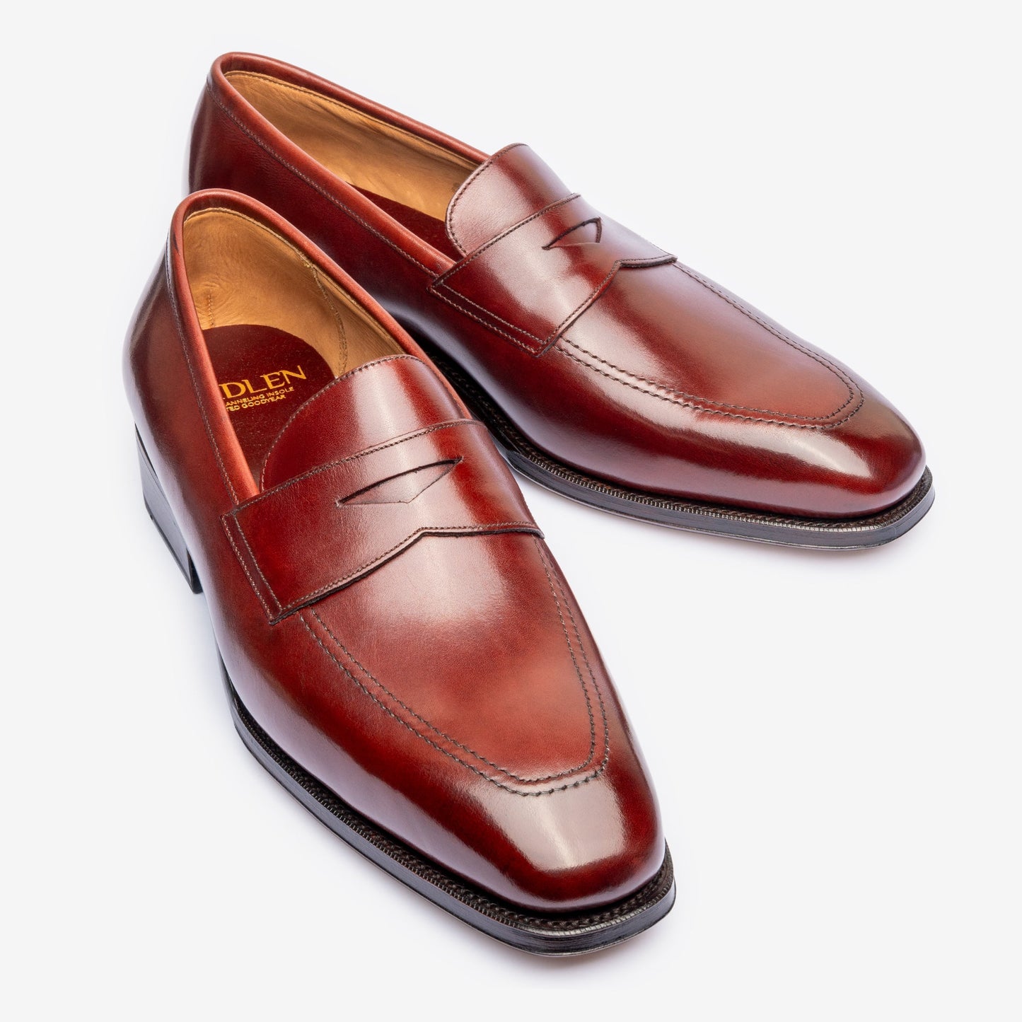 Penny Loafer - Burgundy - Deer Last - MTO
