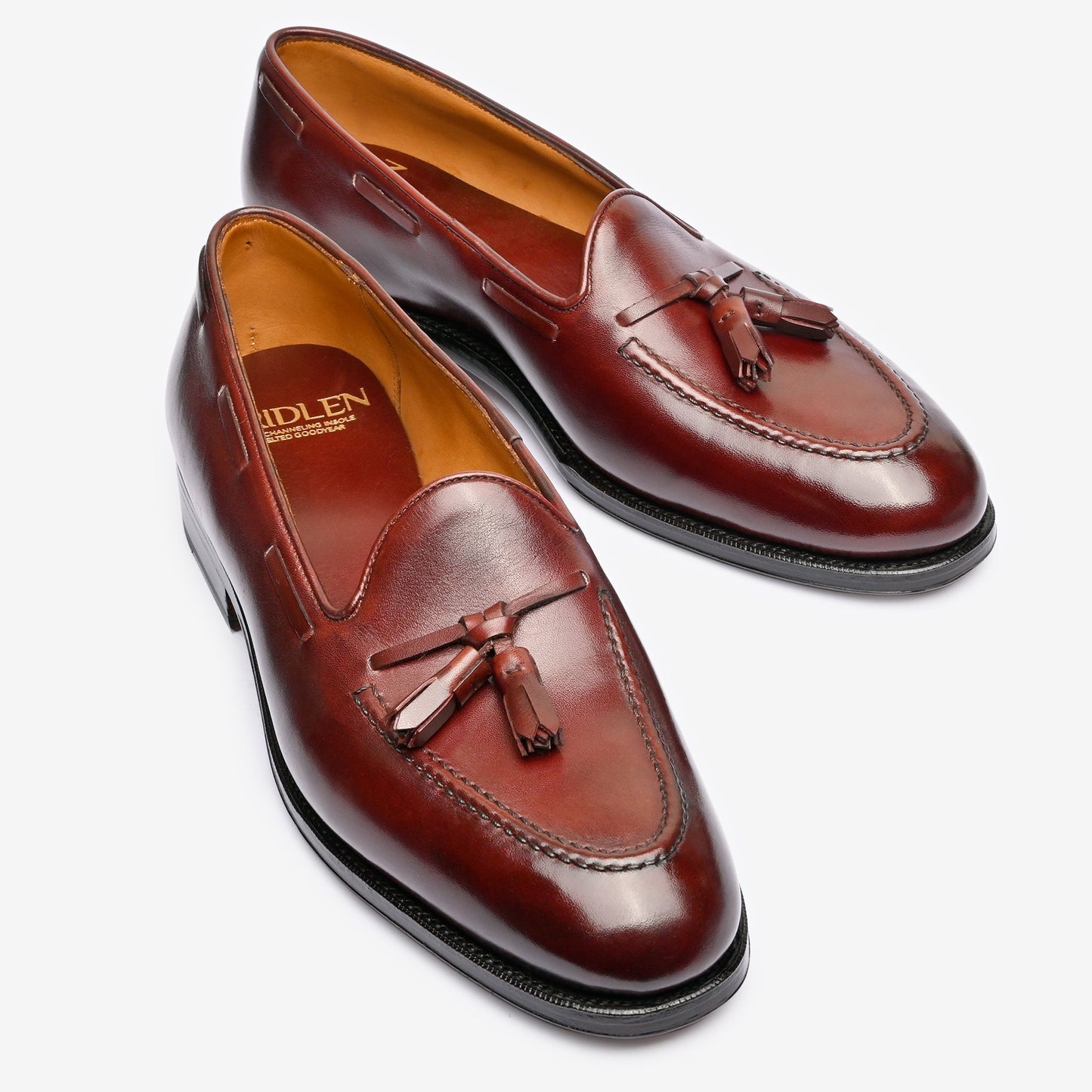 Ivy Loafer - Burgundy - Rufer Last - MTO
