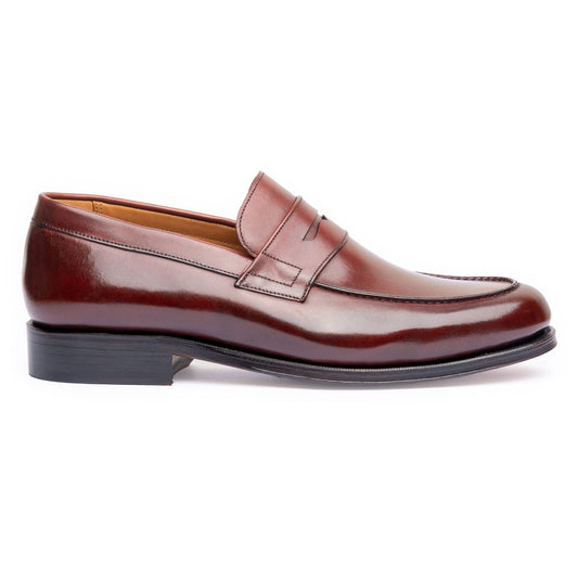 Penny Loafer - Burgundy - Trophy Last - MTO