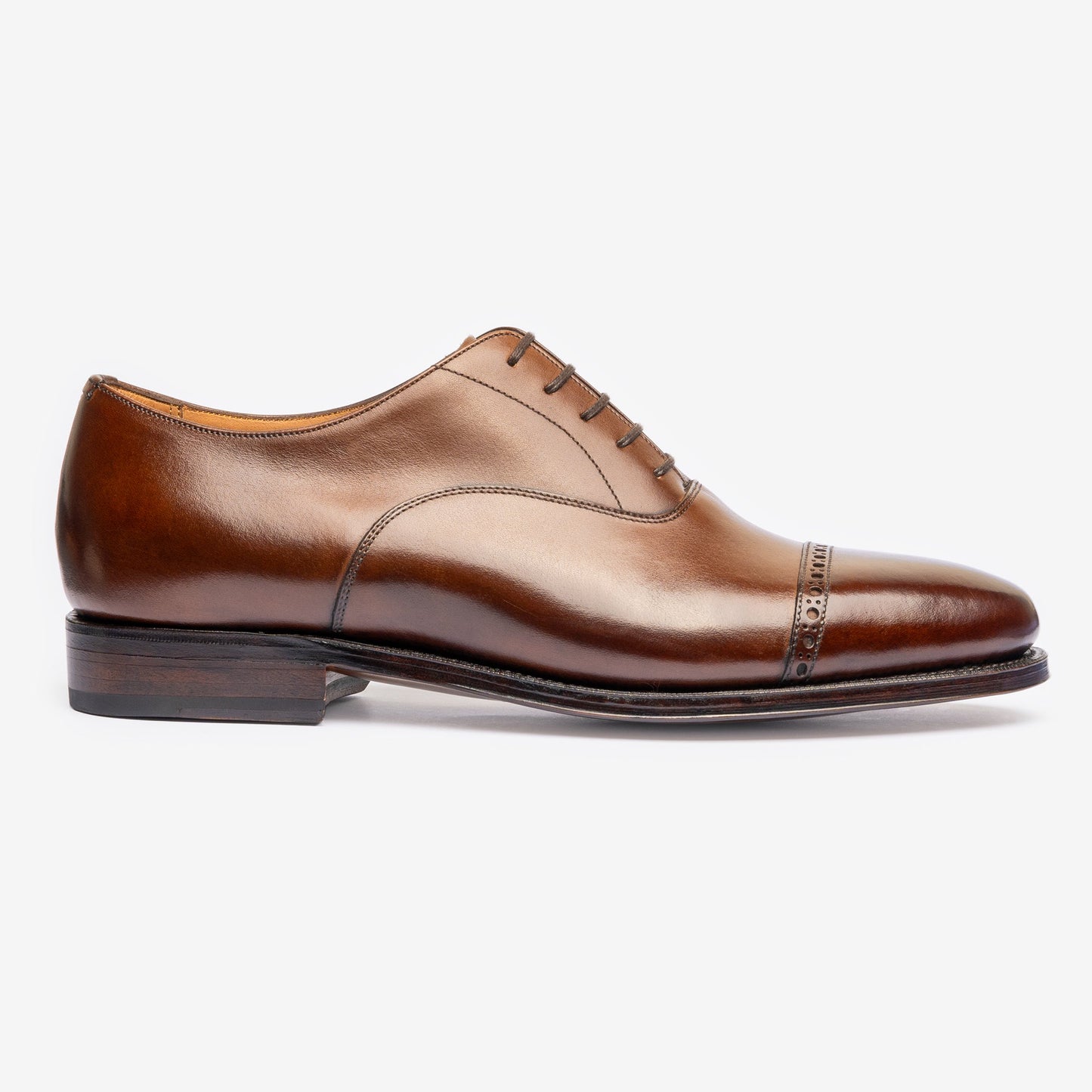 Punch Cap Oxford - Brown - Chip Last - MTO