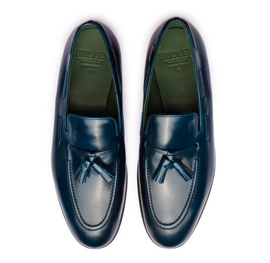 Tassel Loafer - Blue Shell Cordovan - Rufer Last - Founders 25
