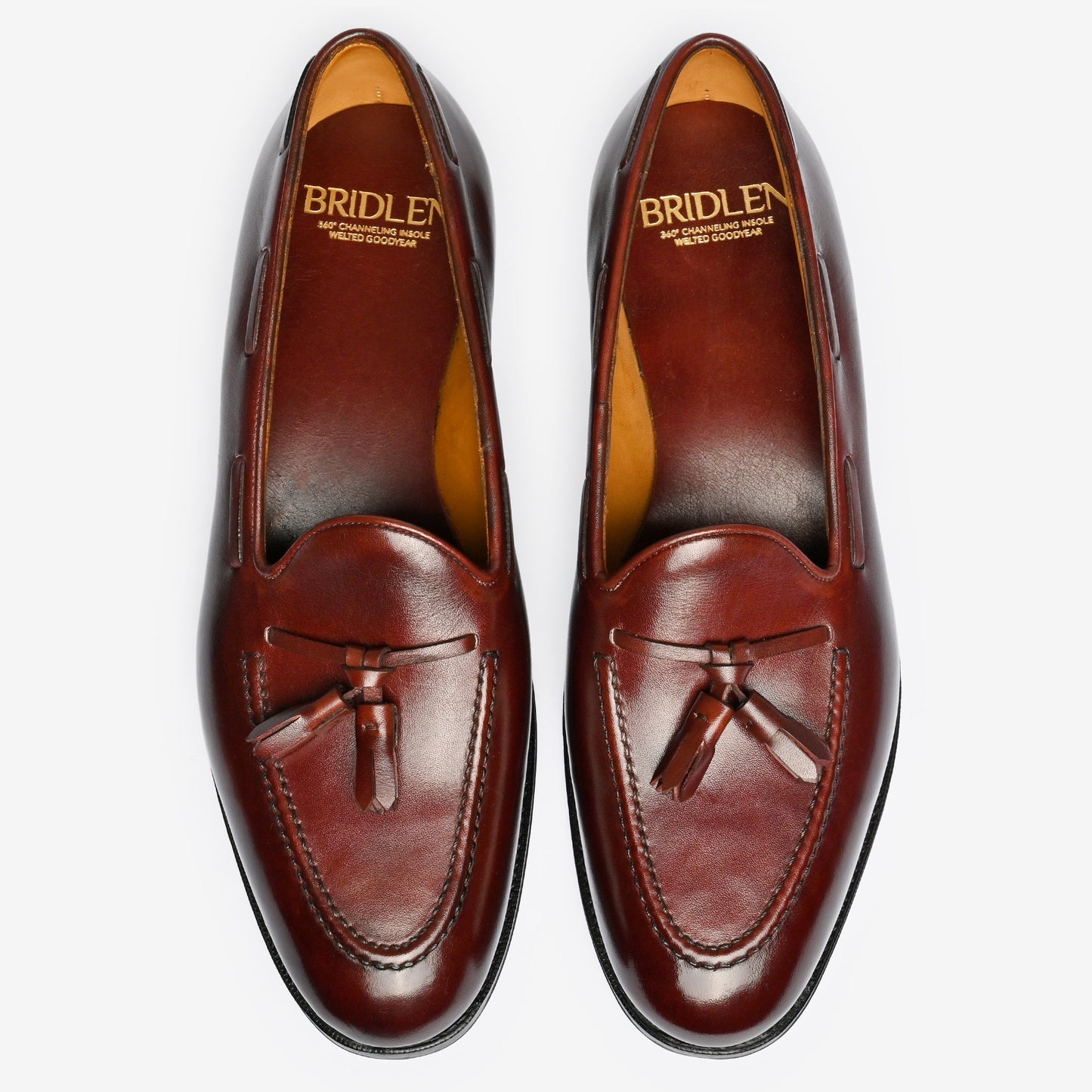 Ivy Loafer - Burgundy - Rufer Last - MTO