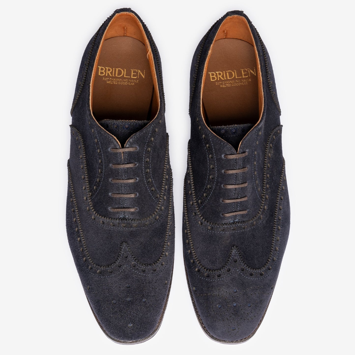 Wingtip Oxford - Ink Blue - Char Last - MTO