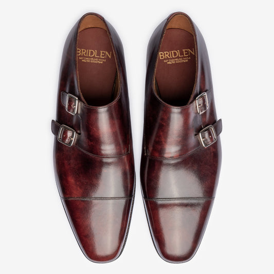 Double Monk - Burgundy Museum Calf - Deus Last - Founders 25