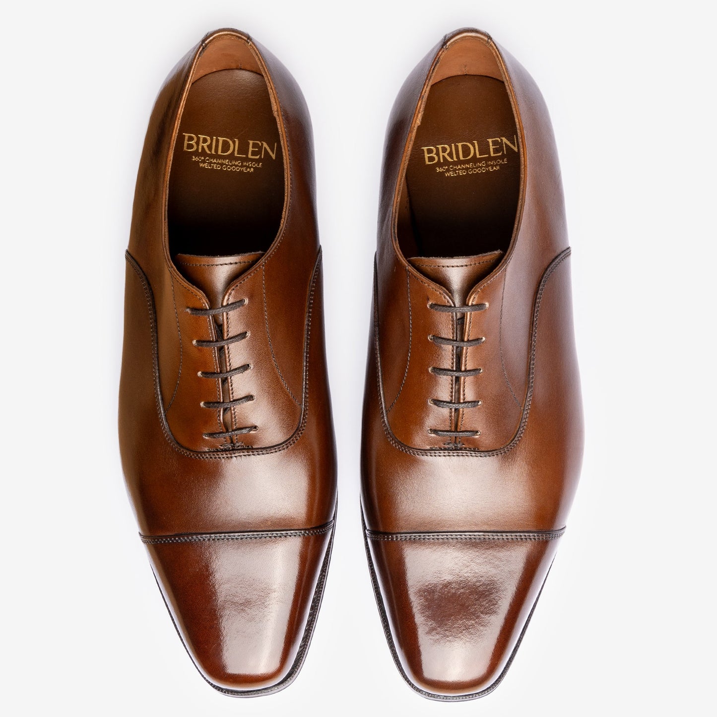 Straight Tip Oxford - Brown - Land Last - MTO