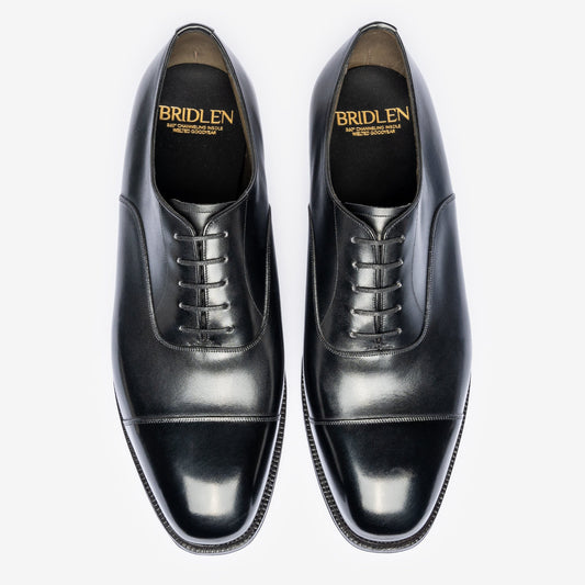 Straight Tip Oxford - Black - Char Last - Founders 25