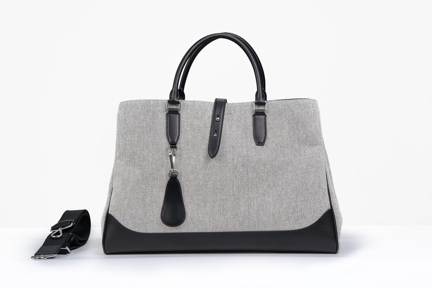 Twinkima.G - Premium Leather & Canvas Tote Bag