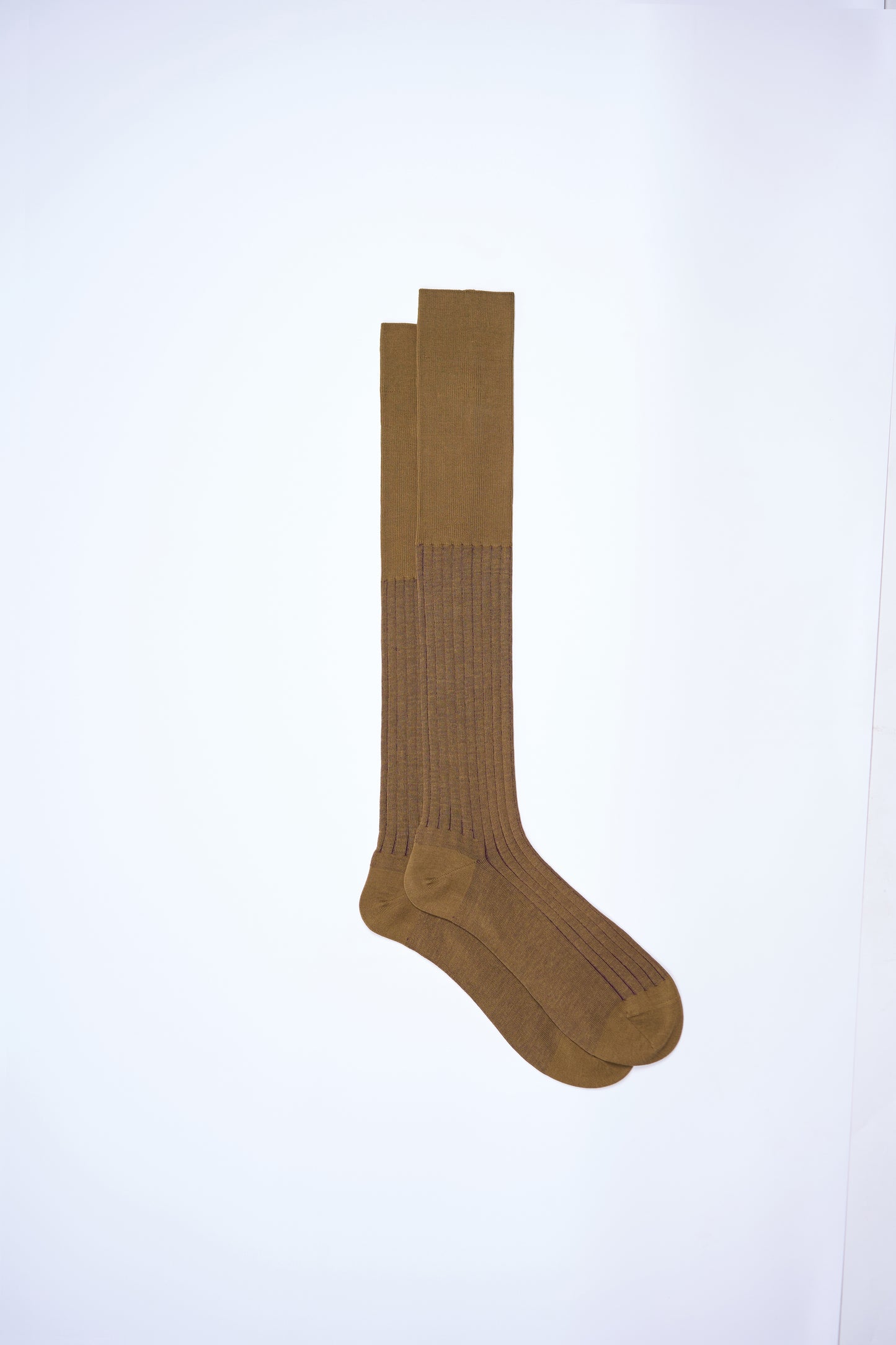 Twinkima.G - Egyptian Cotton Socks - Khaki Striped (OTC)