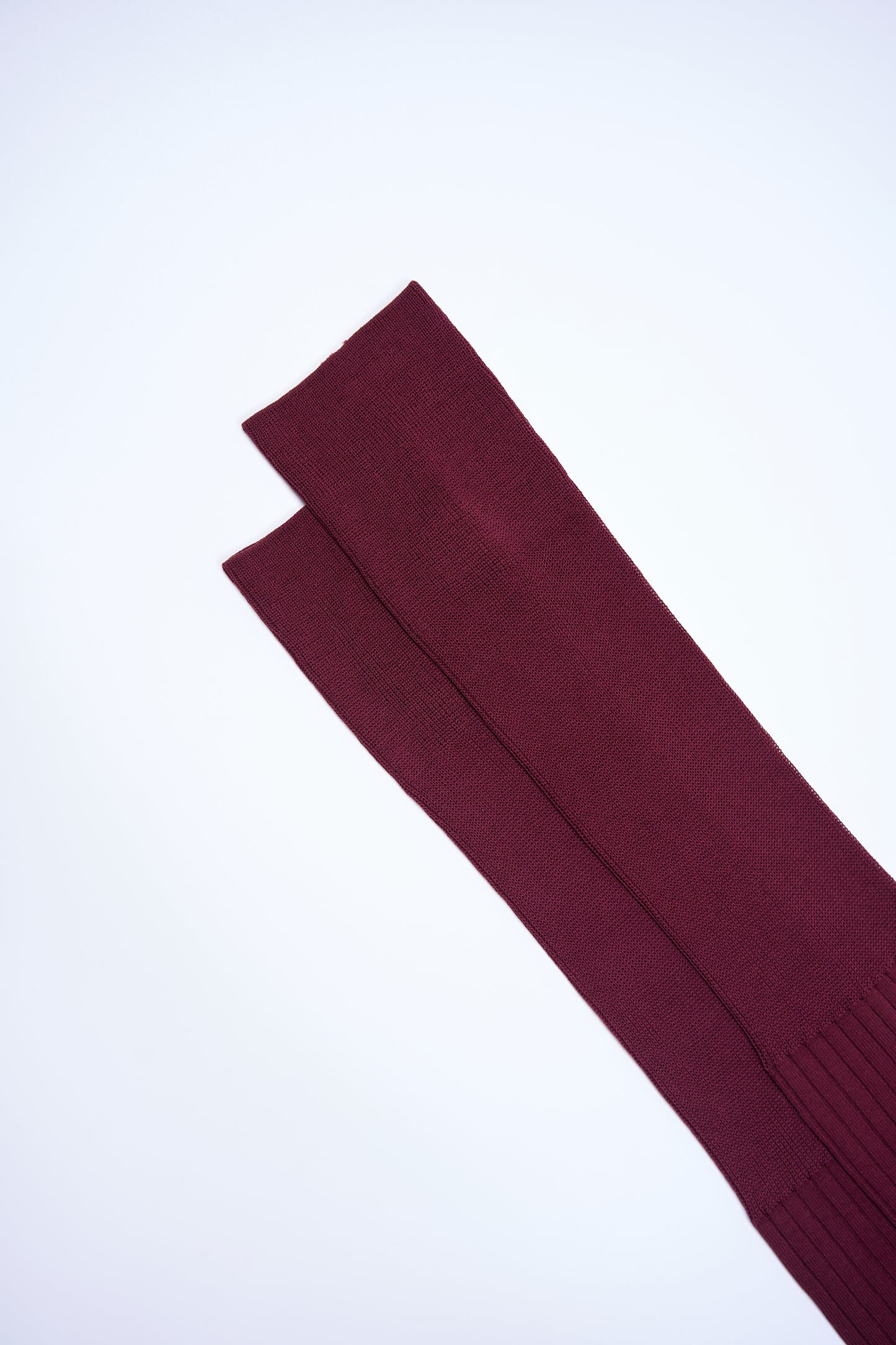 Twinkima.G - Egyptian Cotton Socks - Solid Burgundy (OTC)
