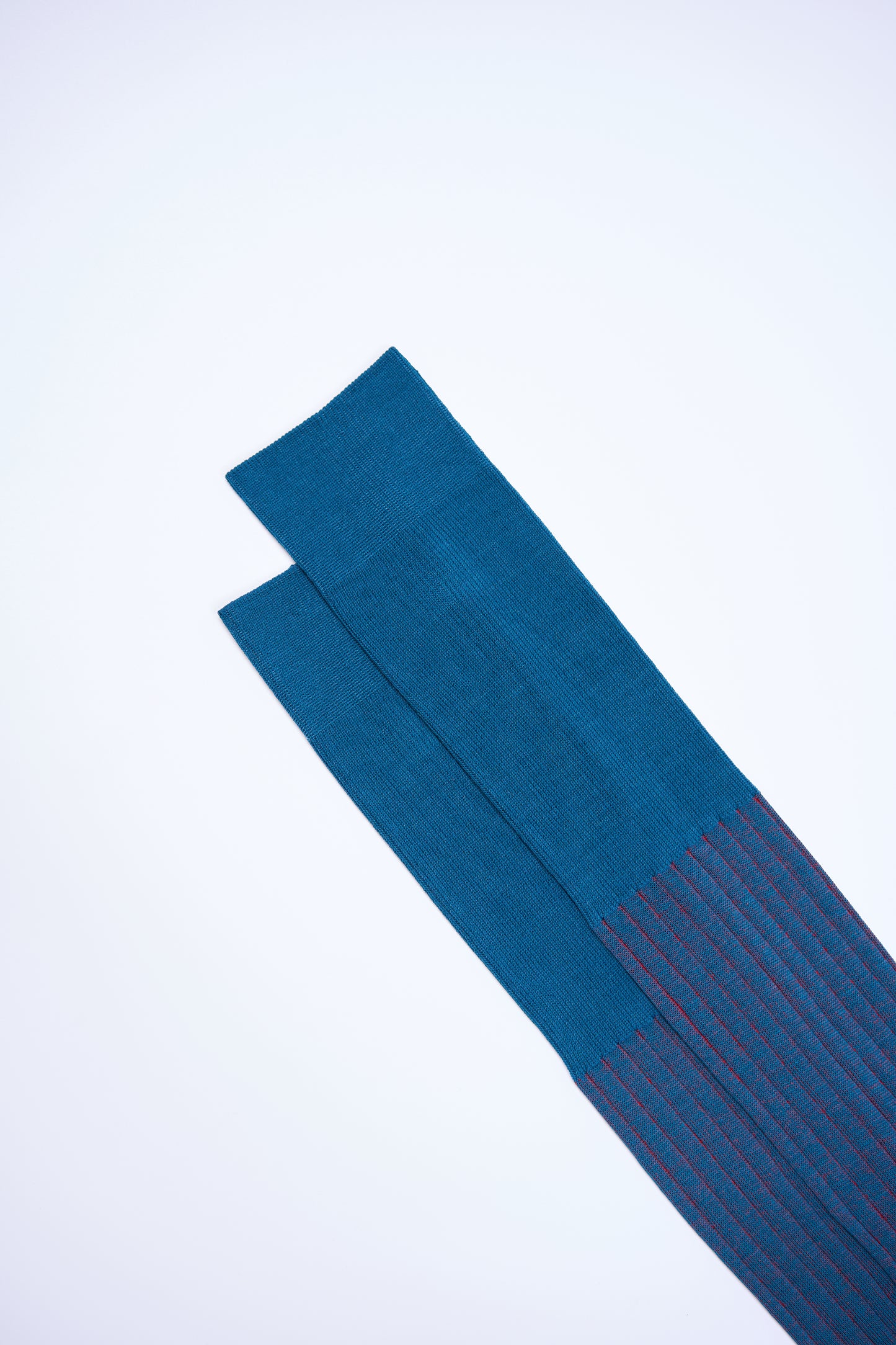 Twinkima.G - Egyptian Cotton Socks - Cobalt Blue Striped (OTC)