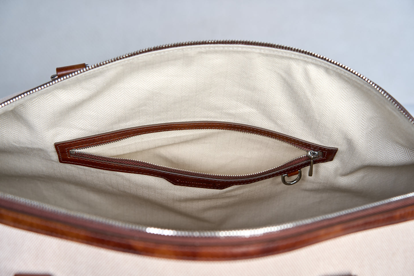 Twinkima.G - Premium Leather & Canvas Travel Duffle Bag