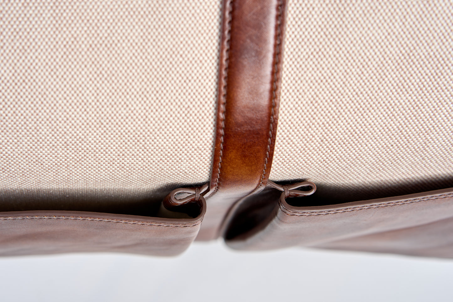 Twinkima.G - Premium Leather & Canvas Travel Duffle Bag