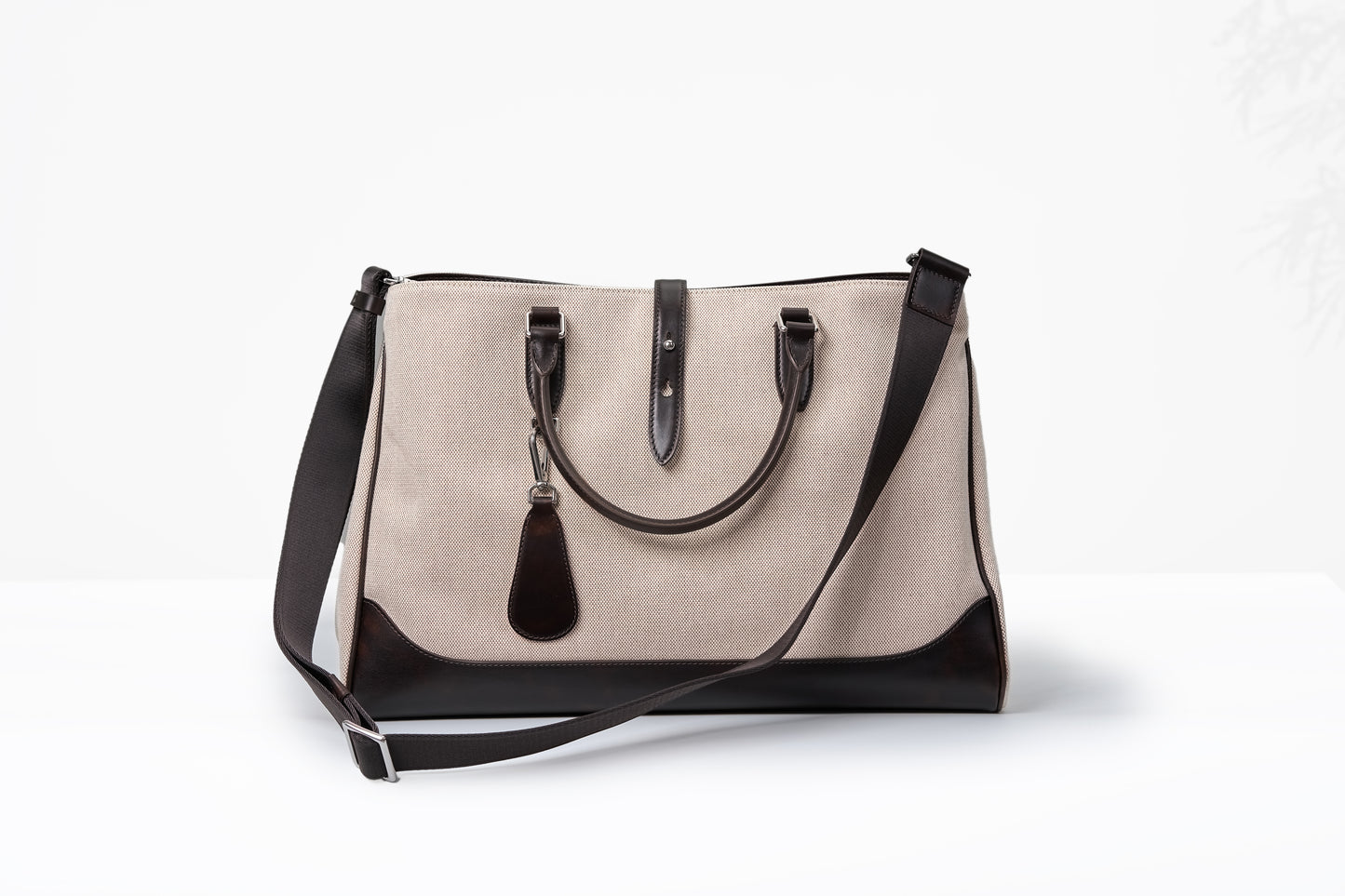 Twinkima.G - Premium Leather & Canvas Tote Bag