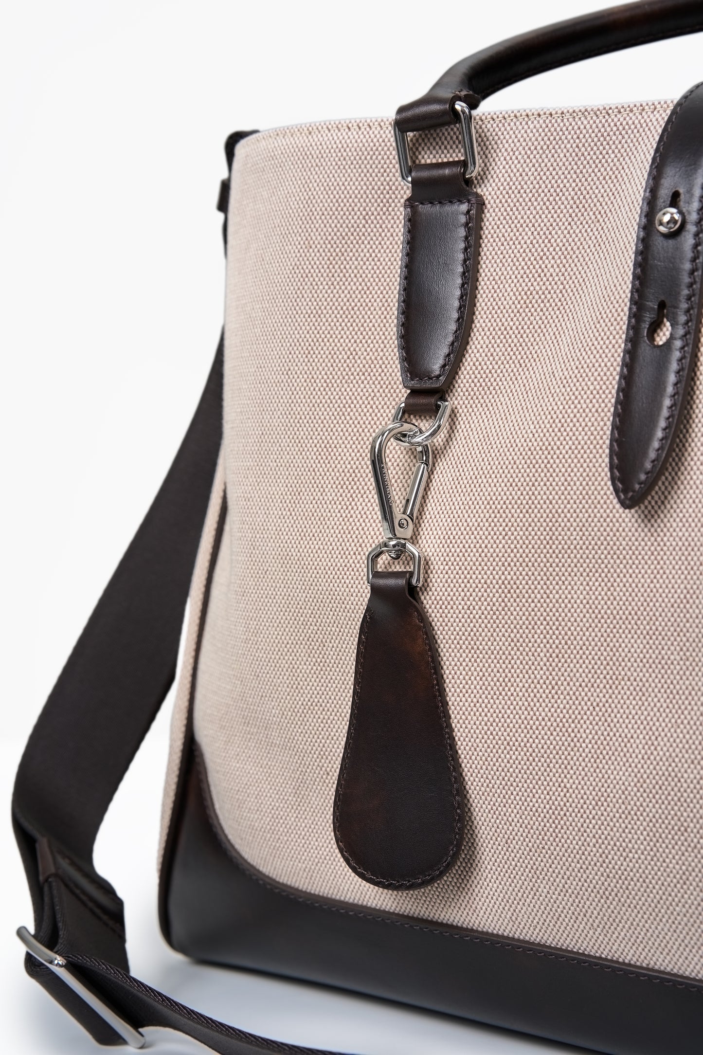 Twinkima.G - Premium Leather & Canvas Tote Bag