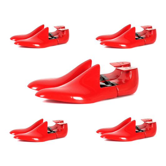 Travel Shoe Trees Bundle - Red Plastic