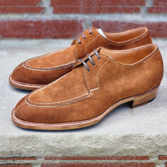 Ichigo Ichie - Suede Derby - Light Brown - US 7.5