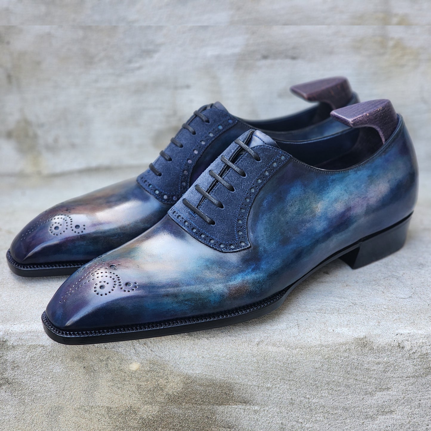 Zapatero Acme - Oxford Adelaide personalizado - Pátina Galaxy