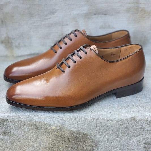 In Corio - Wholecut Oxford - Tan Calf - US 7.5