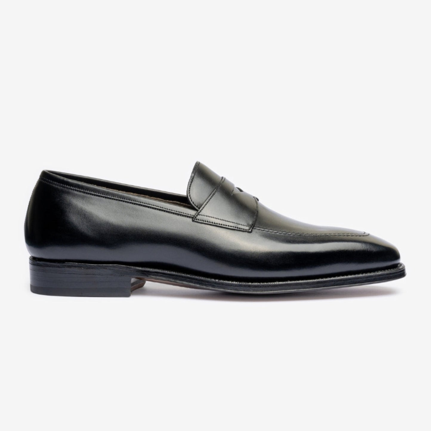 Mocasín Penny Loafer - Negro - Horma de ciervo - Listo para usar