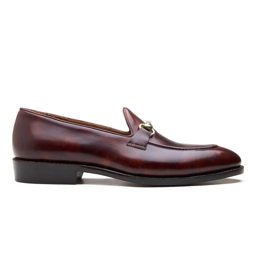 Casper - Bit Loafer - Chestnut Museum Calf
