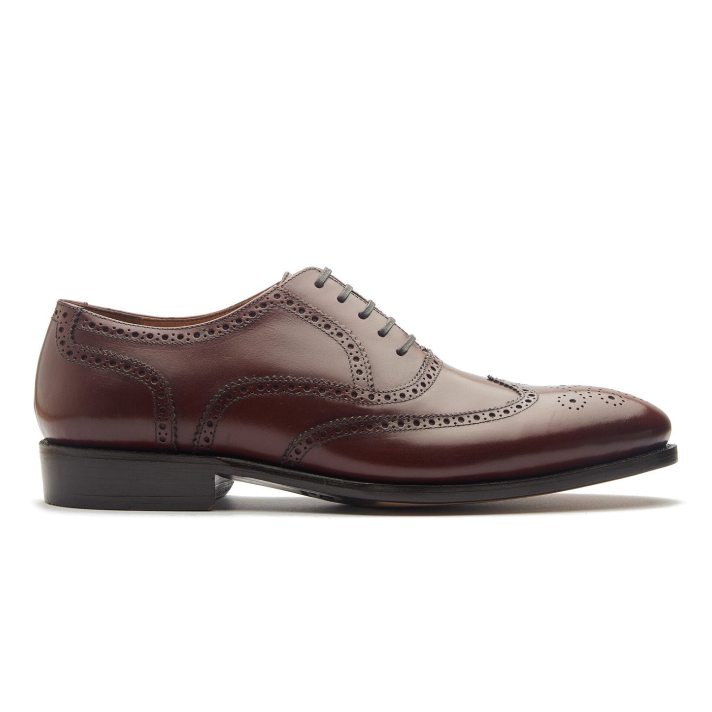 Marcell - Oxford Brogue completo - Piel de becerro color canela de Londres