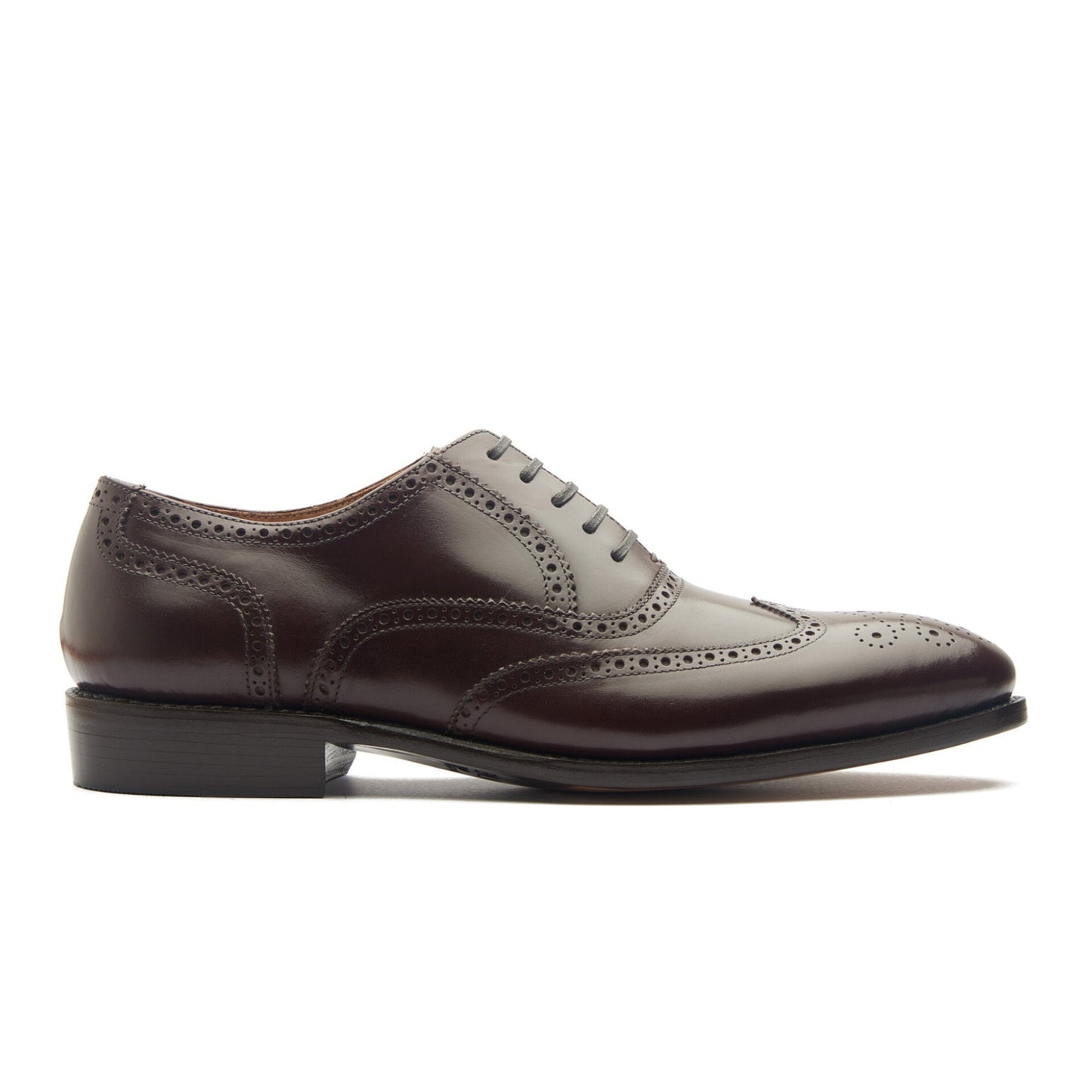 Marcell - Full Brogue Oxford - Rosewood Brown Calf |