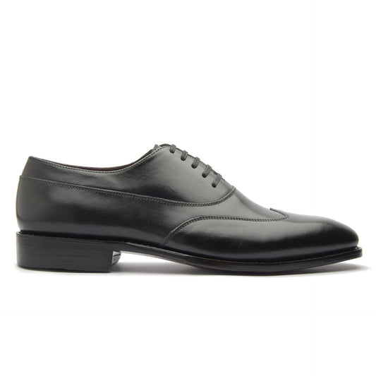 Jürgen - Spiral Austerity Wingtip Oxford - Black Calf