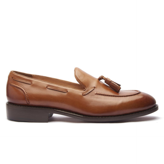 Royce - Tassel Loafer - Cognac