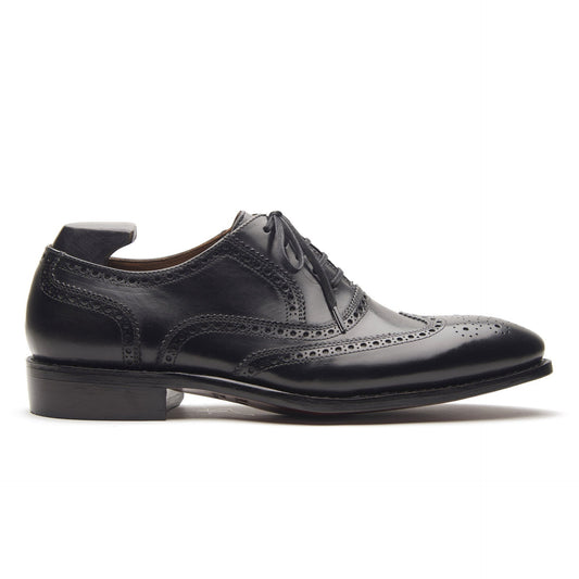 Marcell - Full Brogue Oxford - Black Calf